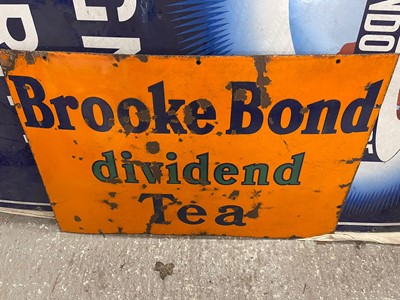 Lot 156 - ENAMEL BROOKE BOND SIGN