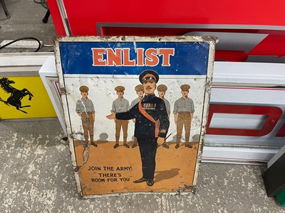 Lot 166 - ENLIST SIGN
