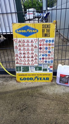Lot 339 - GOODYEAR DIFFERENT SIGNALS SIGN