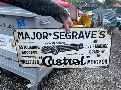 Lot 389 - SEGRAVES SIGN