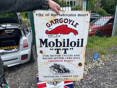 Lot 391 - GARGOYLE TT SIGN