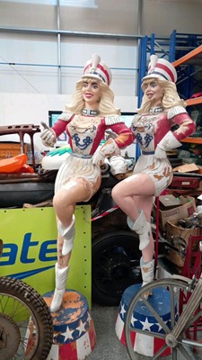 Lot 461 - 2 X AMERICAN CHEERLEADERS