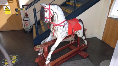 Lot 197 - ROCKING HORSE