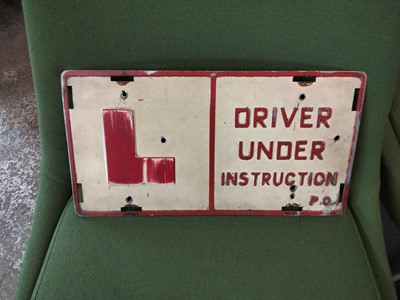 Lot 476 - POST OFFICE L PLATE