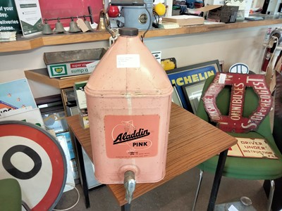 Lot 479 - ALLADIN PINK CAN AND TAP