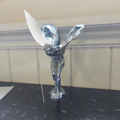Lot 485 - SPIRIT OF ECSTASY & MASCOT