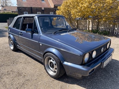 Lot 98 - 1989 VOLKSWAGEN GOLF CABRIO GTI
