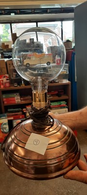 Lot 79 - COPPER BED WARMER LIGHT