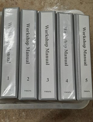 Lot 106 - 5 X ROLLS ROYCE MANUALS AND TOOL KIT