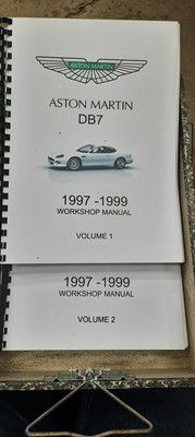 Lot 109 - 2 X ASTON MARTIN MANUALS