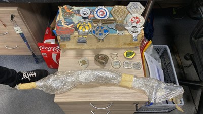 Lot 216 - EMBLEMS & BAR
