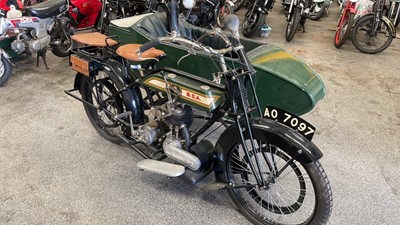 Lot 192 - 1921 BSA & SIDECAR