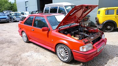 Lot 212 - 1989 FORD ESCORT RS TURBO