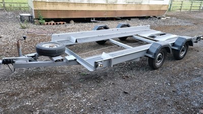 Lot 169 - CAR TRANSPORTER TRAILER