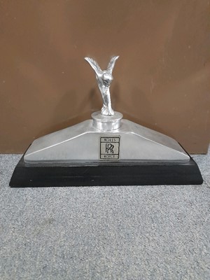 Lot 349 - ROLLS ROYCE FLYING LADY ON STAND