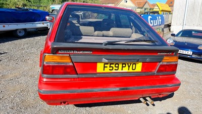 Lot 392 - 1989 NISSAN BLUEBIRD ZX TURBO