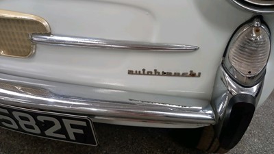 Lot 183 - 1968 AUTOBIANCHI BIANCHINA PANORAMICA