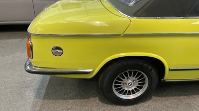 Lot 432 - 1975 BMW 2002 CABRIOLET