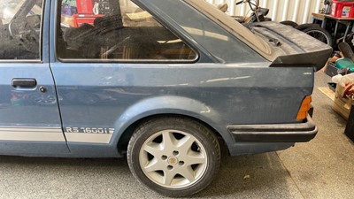 Lot 490 - 1983 FORD ESCORT RS 1600 I