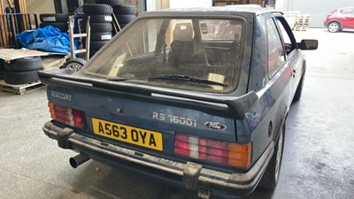 Lot 490 - 1983 FORD ESCORT RS 1600 I