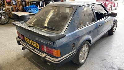 Lot 490 - 1983 FORD ESCORT RS 1600 I