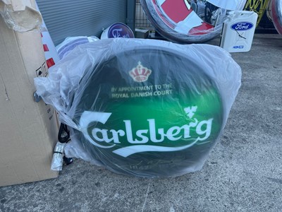 Lot 371 - CARLSBERG SIGN