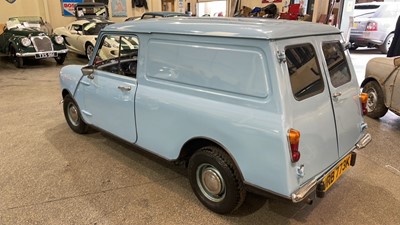 Lot 157 - 1972 AUSTIN MINI 850 VAN