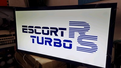Lot 479 - ESCORT RS TURBO LIGHTBOX