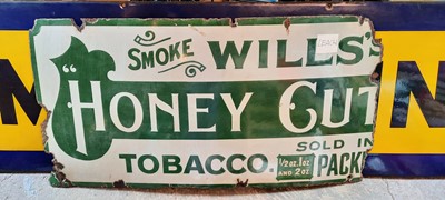 Lot 41 - WILLS HONEY CUT SIGN