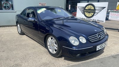 Lot 339 - 2002 MERCEDES CL500