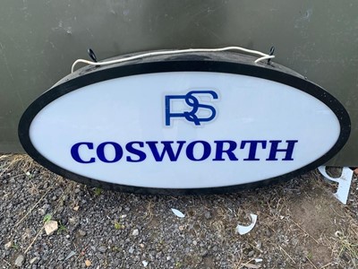 Lot 146 - RS COSWORTH ILLUMINATED SIGN