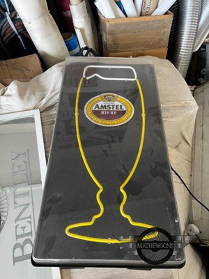 Lot 21 - AMSTEL ILLUMINATED SIGN