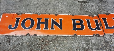 Lot 306 - JOHN BULL TYRES SIGN