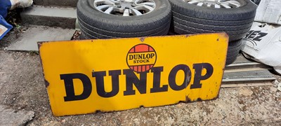 Lot 326 - DUNLOP SIGN