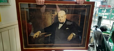 Lot 379 - CHURCHILL PICTURE