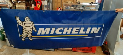 Lot 381 - X2 MICHELIN 6.5FT VINYL BANNERS