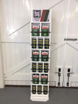 Lot 295 - CASTROL & DUCKHAMS CAN DISPLAY