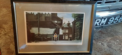 Lot 119 - "INTO THE LIGHT" BY ROD ORGAN FRAMED PICTURE