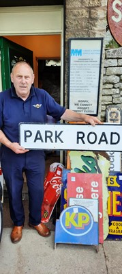 Lot 1 - PARK ROAD STREET SIGN