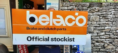 Lot 44 - LARGE BELACO SIGN