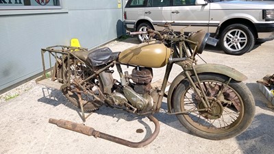 Lot 50 - BSA WDM20 ARMY MOTORBIKE