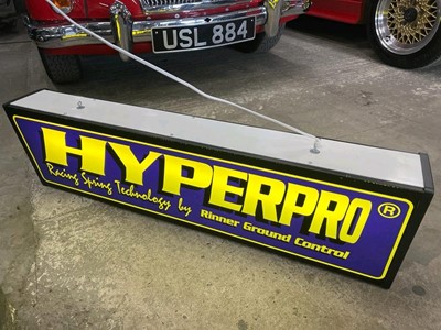 Lot 354 - HYPERPRO ILLUMINATED SIGN