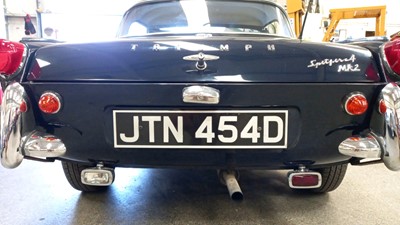 Lot 195 - 1966 TRIUMPH SPITFIRE 4