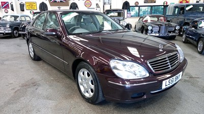 Lot 215 - 2001 MERCEDES S280 AUTO