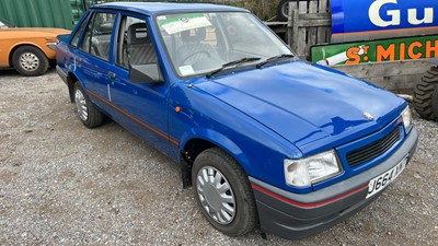 Lot 314 - 1992 VAUXHALL NOVA MERIT I