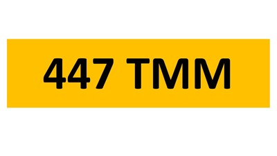 Lot 201 - REGISTRATION ON RETENTION - 447 TMM
