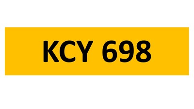 Lot 217 - REGISTRATION ON RETENTION - KCY 698