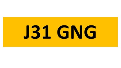 Lot 500 - REGISTRATION ON RETENTION - J31 GNG