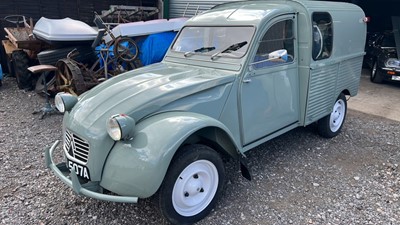 Lot 595 - 1963 CITROEN 2CV VAN