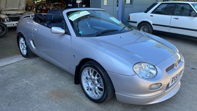 Lot 117 - 2001 MG F FREESTYLE